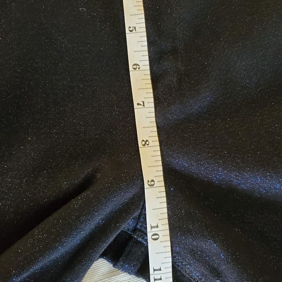 Hudson Nico super skinny midnight stellar metallic blue shimmer black jeans - Picture 11 of 11